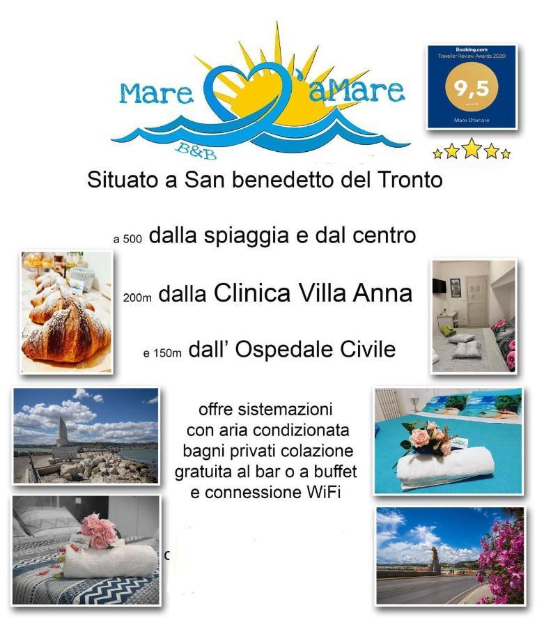 Mare D'Amare Bed & Breakfast San Benedetto del Tronto Dış mekan fotoğraf